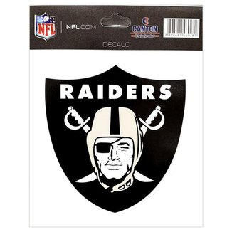 Adesivo Especial Oakland Raiders Logo NFL