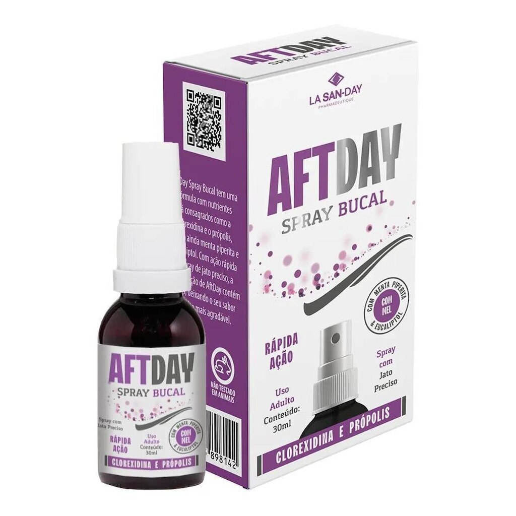 Aftday Spray Bucal 30ml La San Day