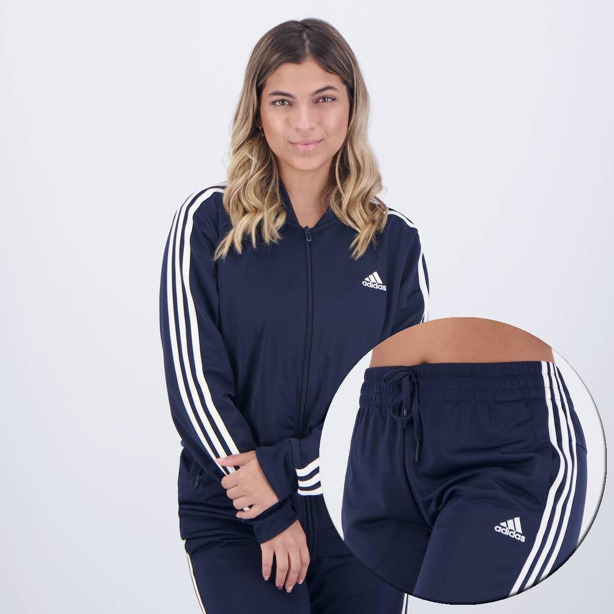 Conjunto Agasalho Adidas Feminino Conjuntinho Da Adidas Comprar