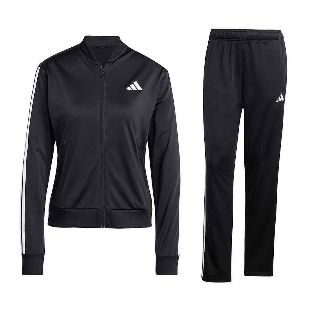 AGASALHO ADIDAS ESSENTIALS 3-STRIPES FEMININO - PTO/BCO G