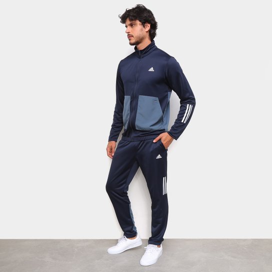 Agasalho Adidas Fabric Mix Masculino - Main Image