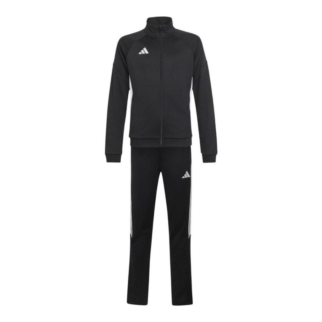 Agasalho Adidas Tiro 26 Essentials Infantil - Preto 15-16