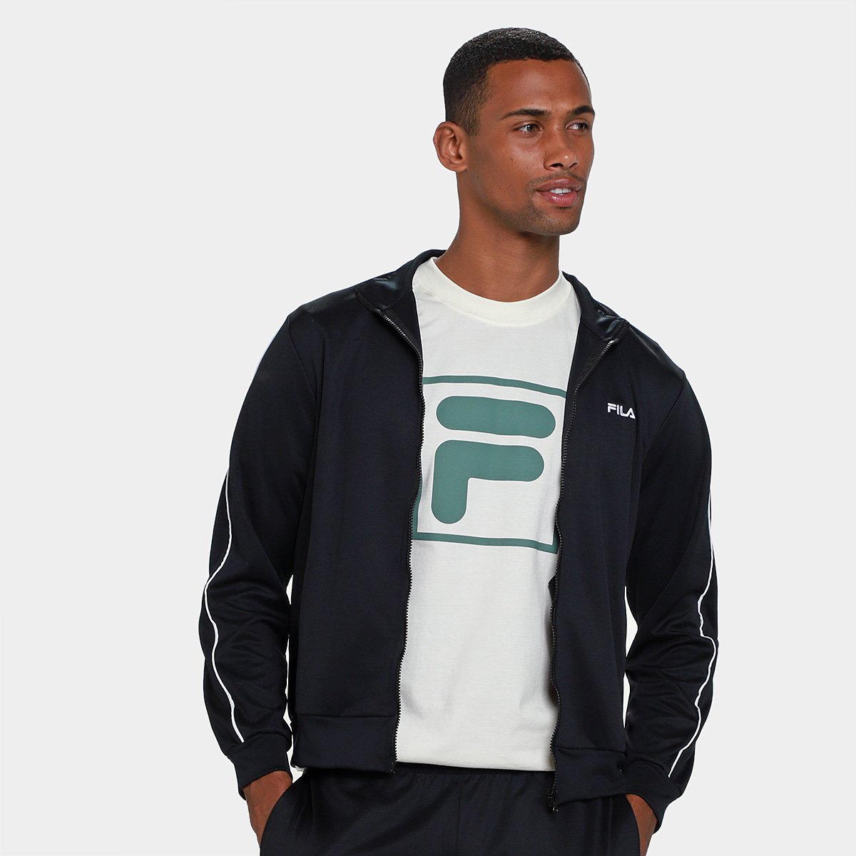 Agasalho Fila Letter Icon Masculino - 2