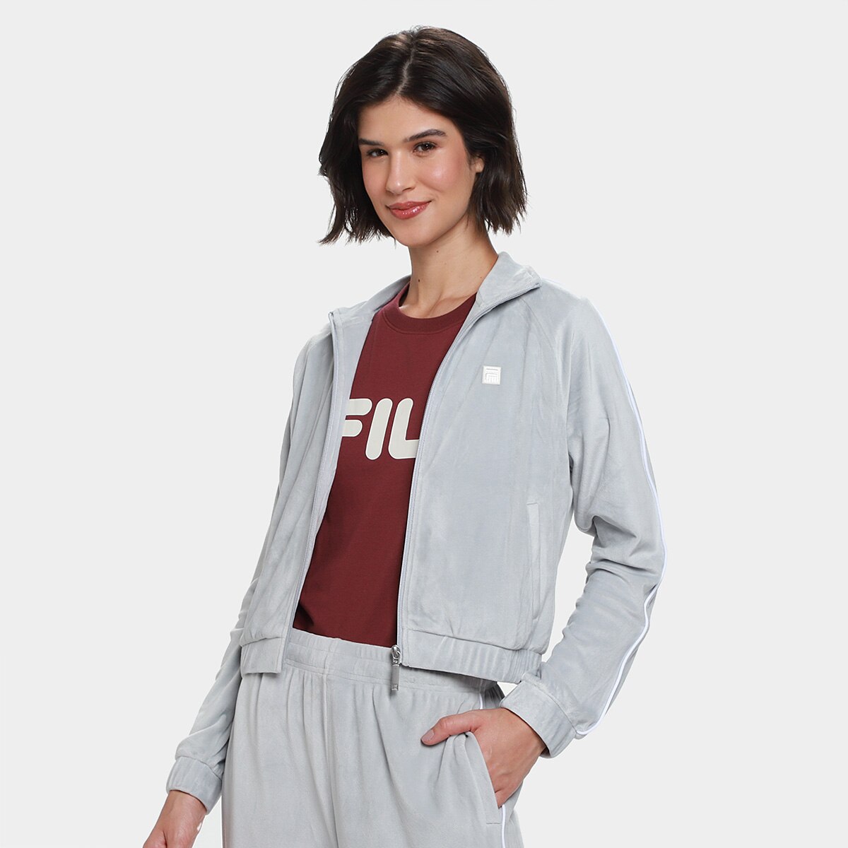 Agasalho Fila Velour AG Feminino - 2