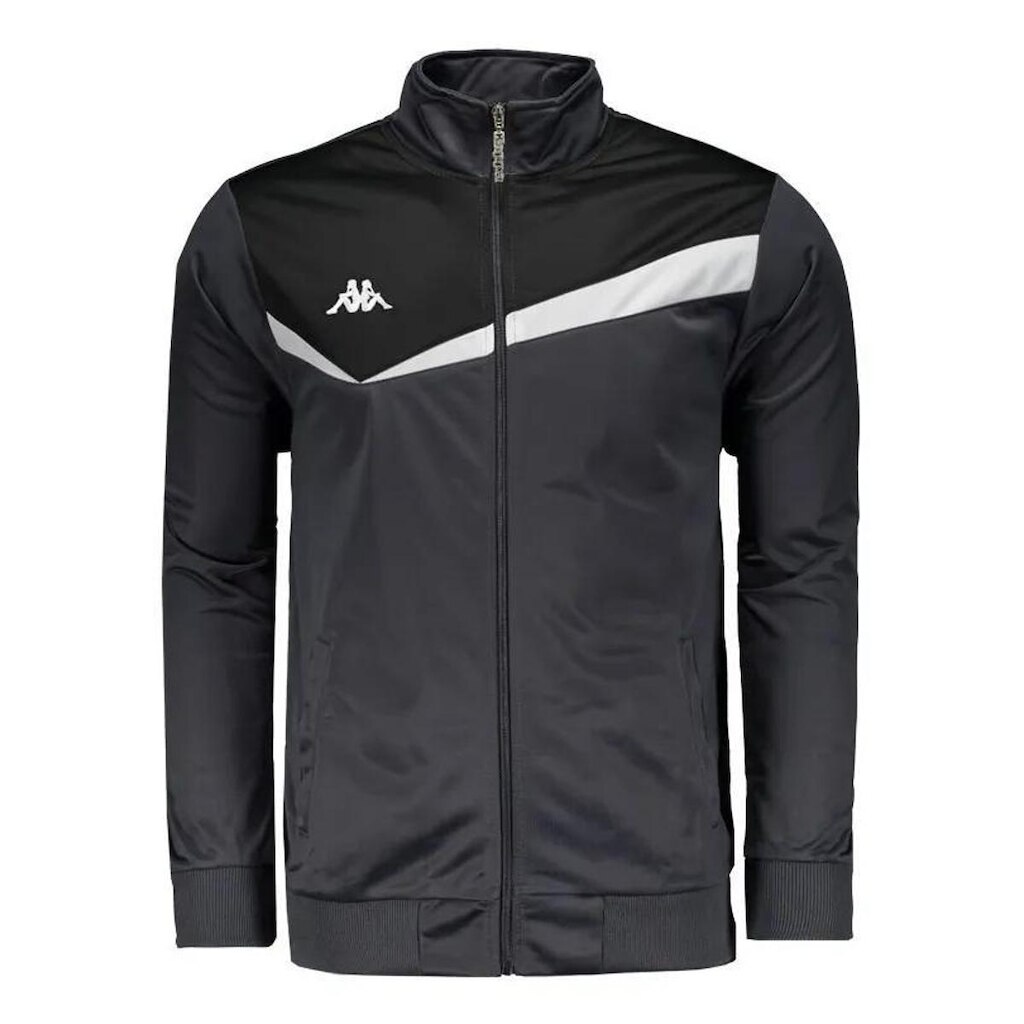 AGASALHO MASCULINO KAPPA IMPULSE PRETO/CHUMBO