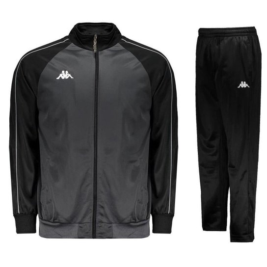 Agasalho Masculino Kappa Sportswear Universe Elanca Preto - Preto+Chumbo Menor preço em Agasalho Masculino Kappa Sportswear Universe Elanca Preto - Preto+Chumbo