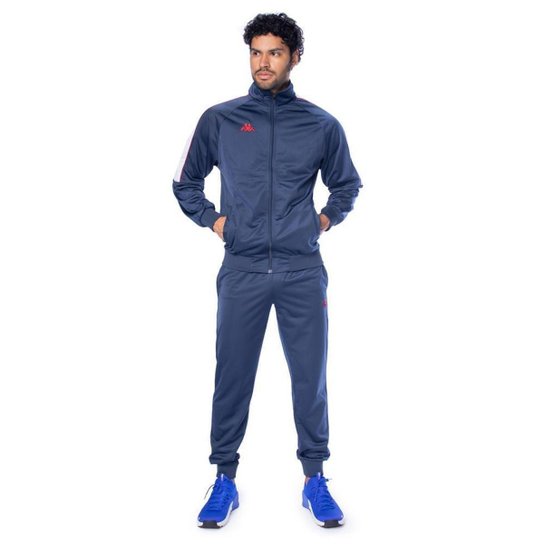 Agasalho Masculino Kappa Trilobal Vancouver Marinho