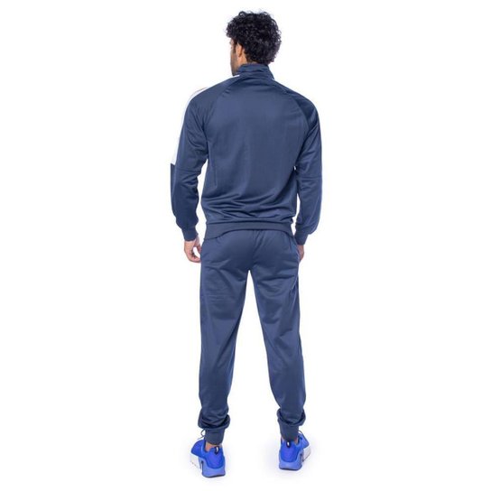 Agasalho Masculino Kappa Trilobal Vancouver Marinho