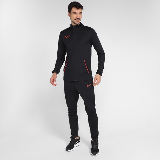 Agasalho Nike Academy Suit Dri-Fit Masculino - Preto+Laranja é ruim? Agasalho Nike Academy Suit Dri-Fit Masculino - Preto+Laranja é boa?