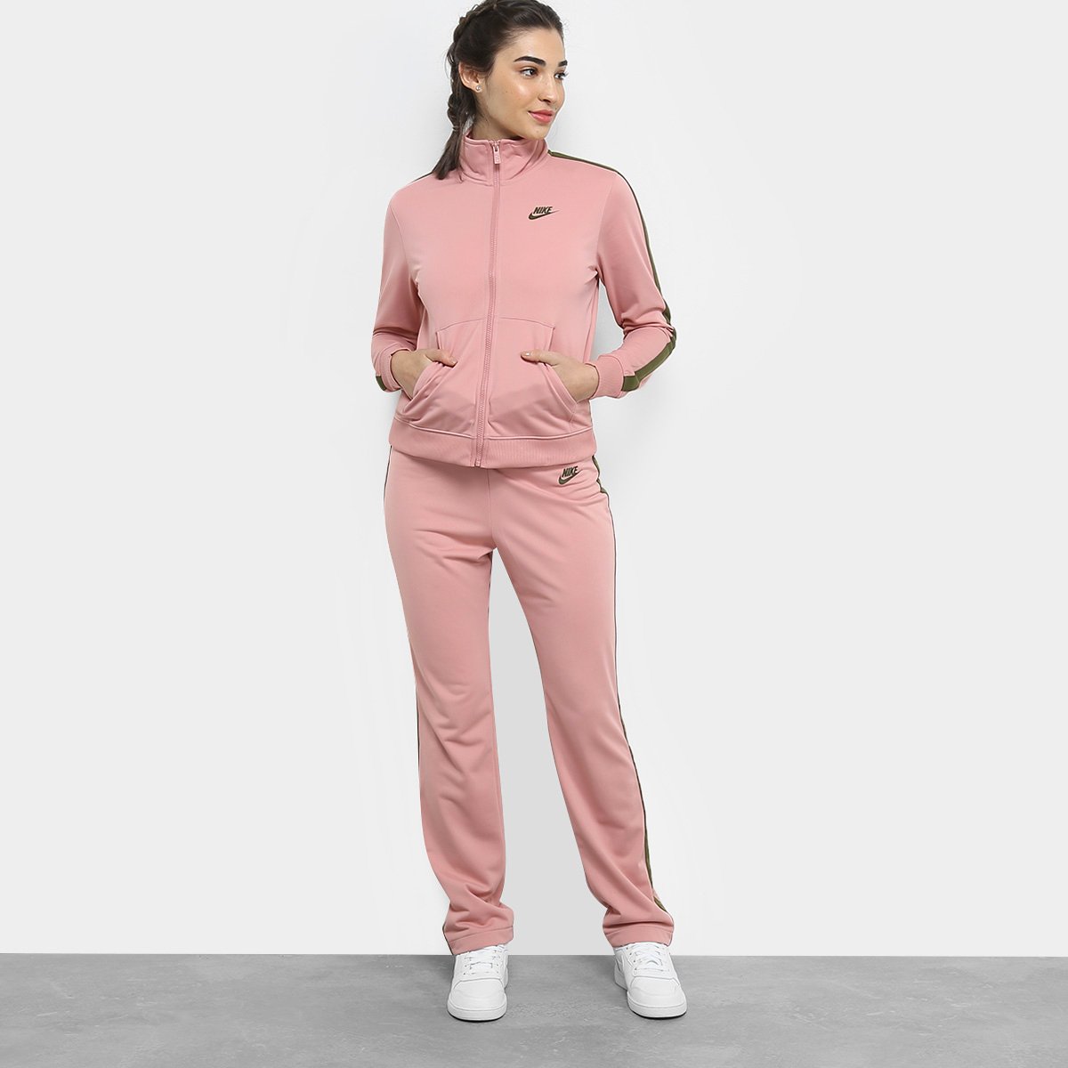 Conjunto Nike Sportswear Roupa Esportiva Feminina Nike Agasalho