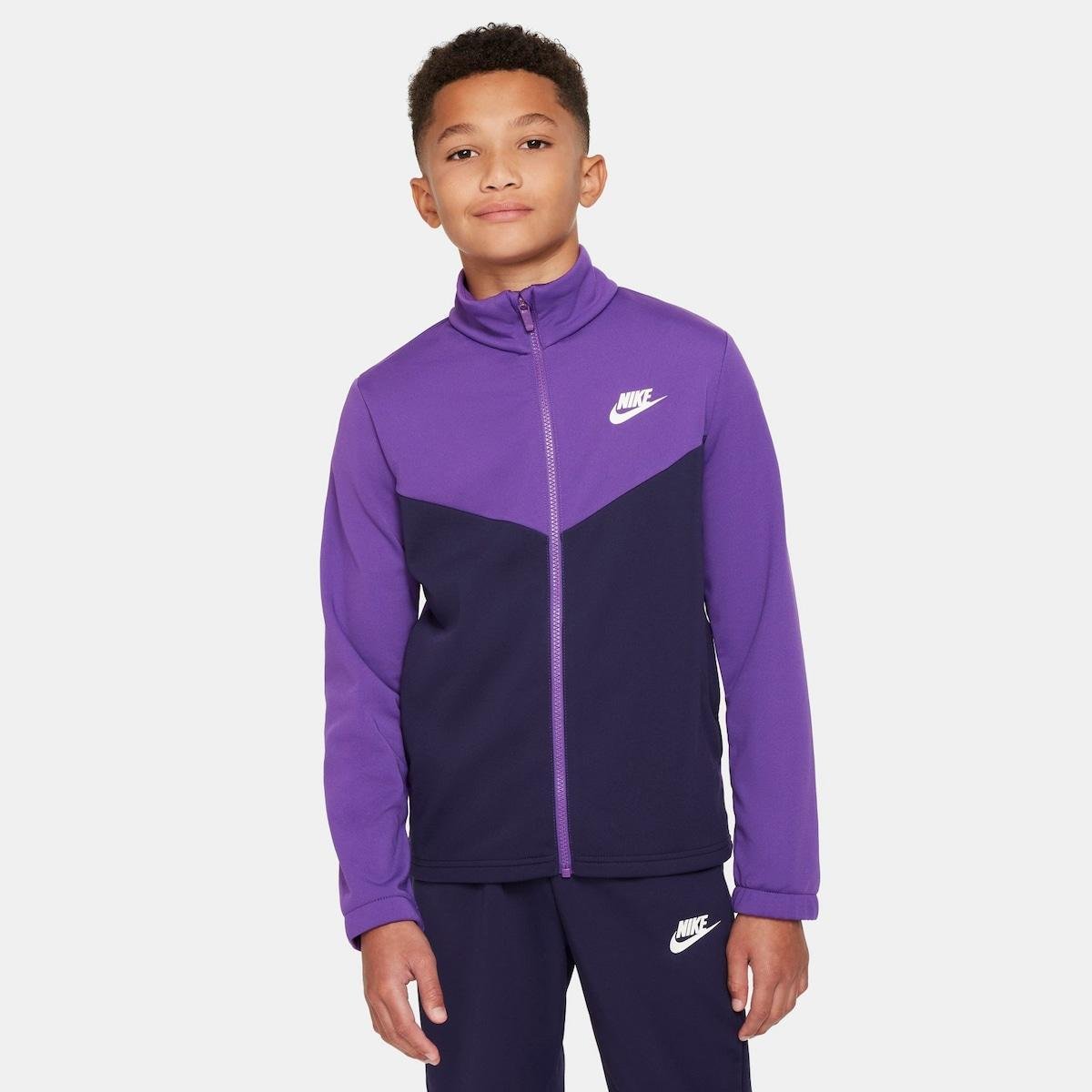 Agasalho Nike Sportswear Infantil - Roxo | Netshoes
