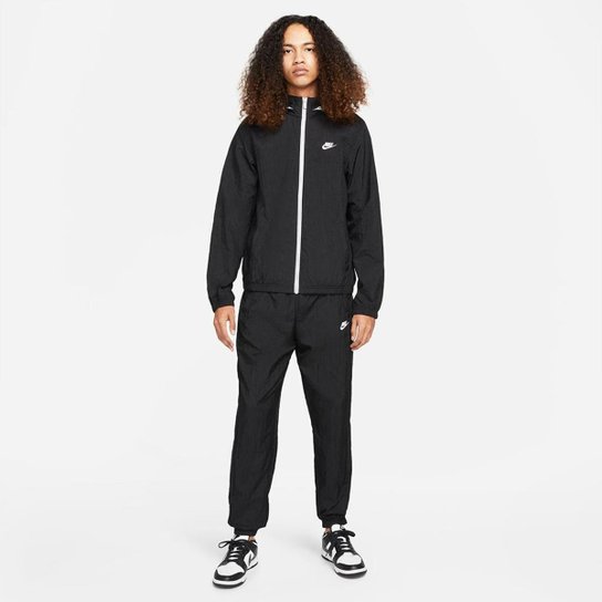 Agasalho Nike Sportswear Sport Masculino - Preto Menor preço em Agasalho Nike Sportswear Sport Masculino - Preto