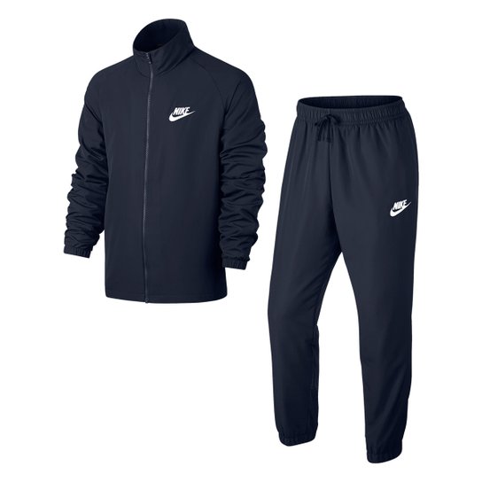 Agasalho Nike Trk Suit Wvn Basic Masculino - Marinho