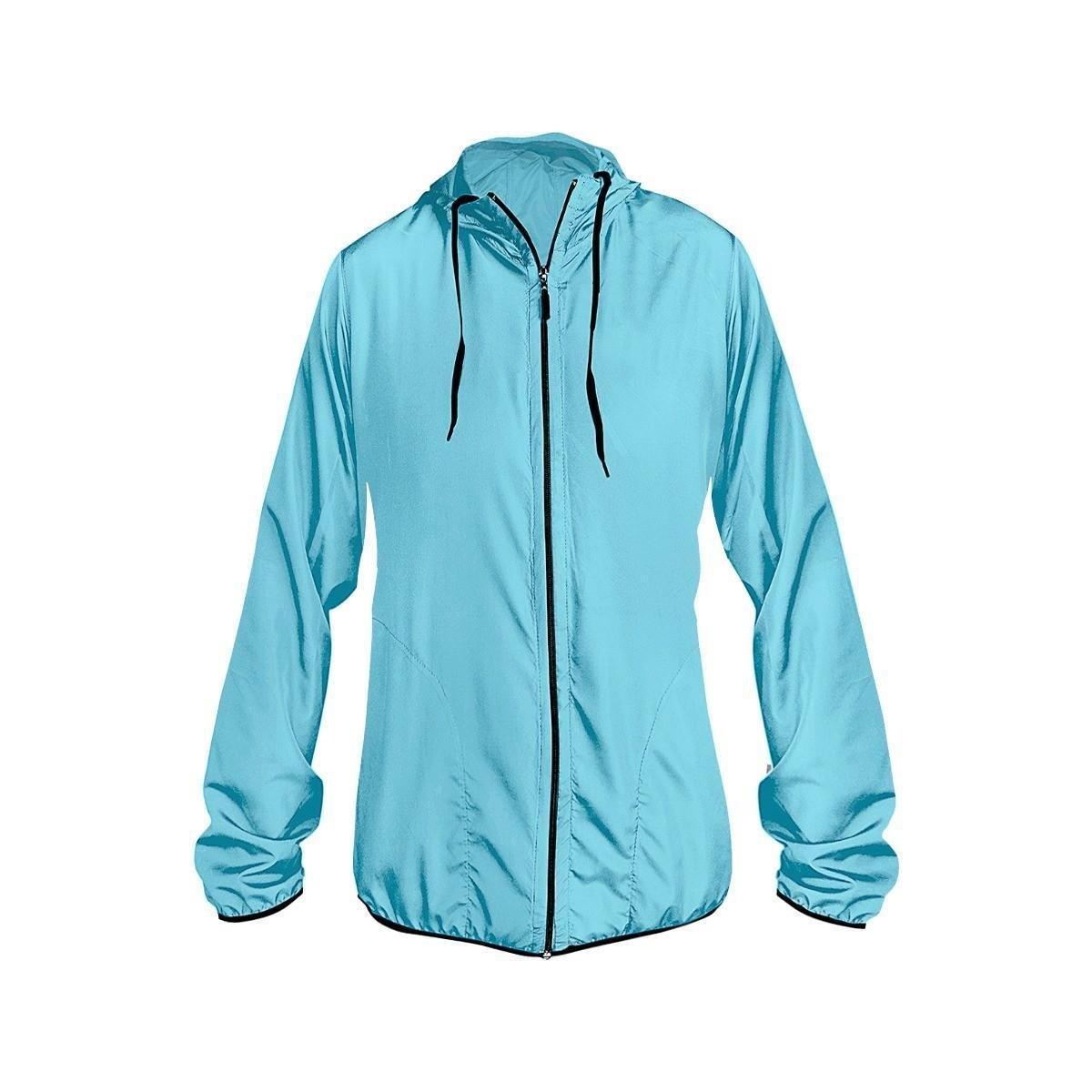 Agasalho Nylon Feminino Azul Claro WSS Classic