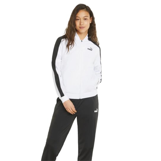 Agasalho Puma Baseball Tricot Suit CL - Branco+Preto é ruim? Agasalho Puma Baseball Tricot Suit CL - Branco+Preto é boa?