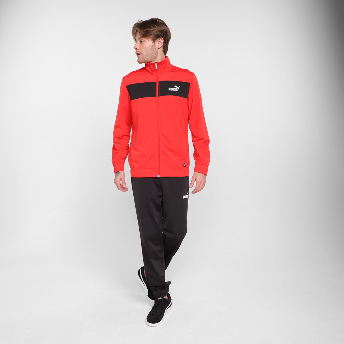 Agasalho Puma Poly Suit Cl Masculino Menor preço em Agasalho Puma Poly Suit Cl Masculino