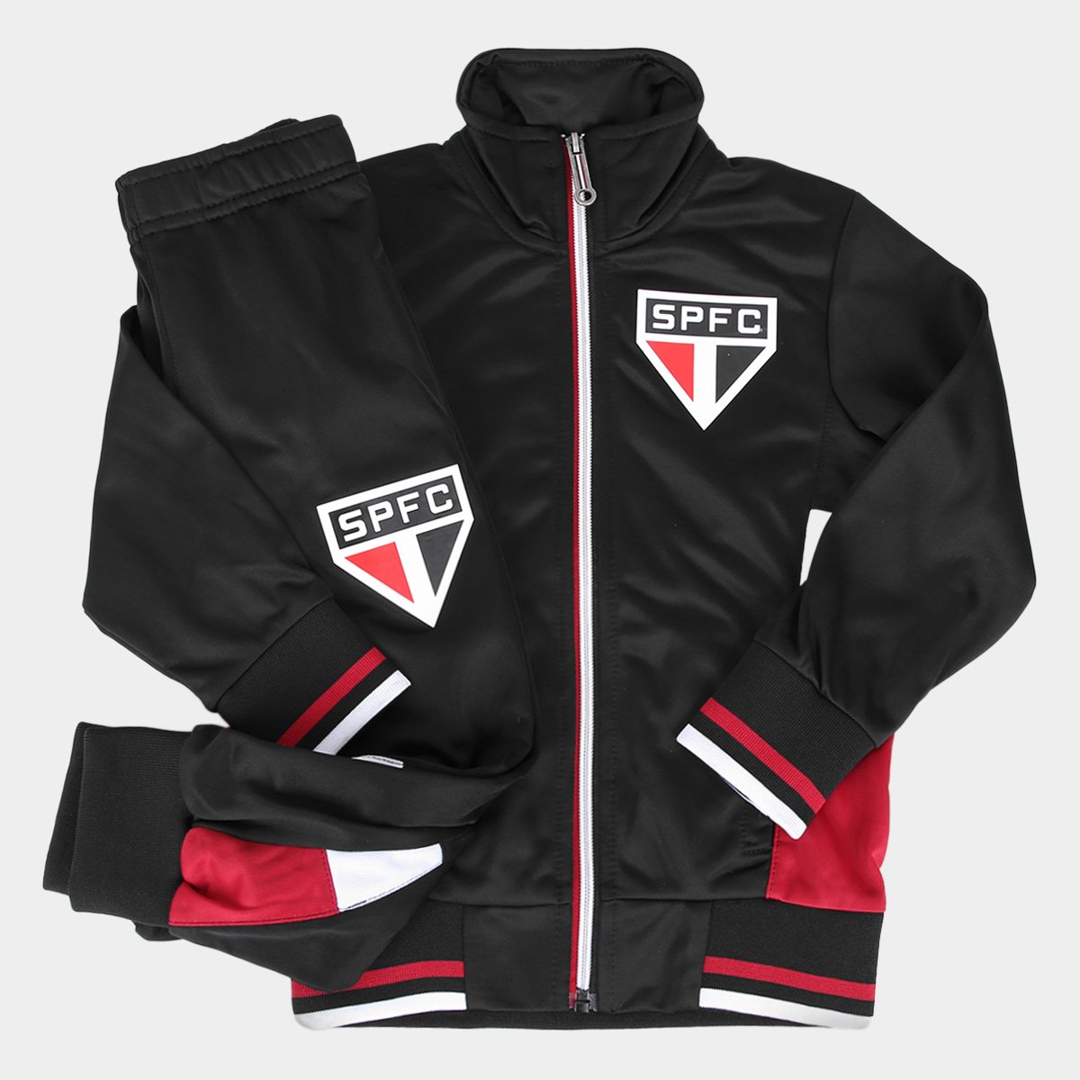 Agasalho Sao Paulo Vinho em promoção na Netshoes!