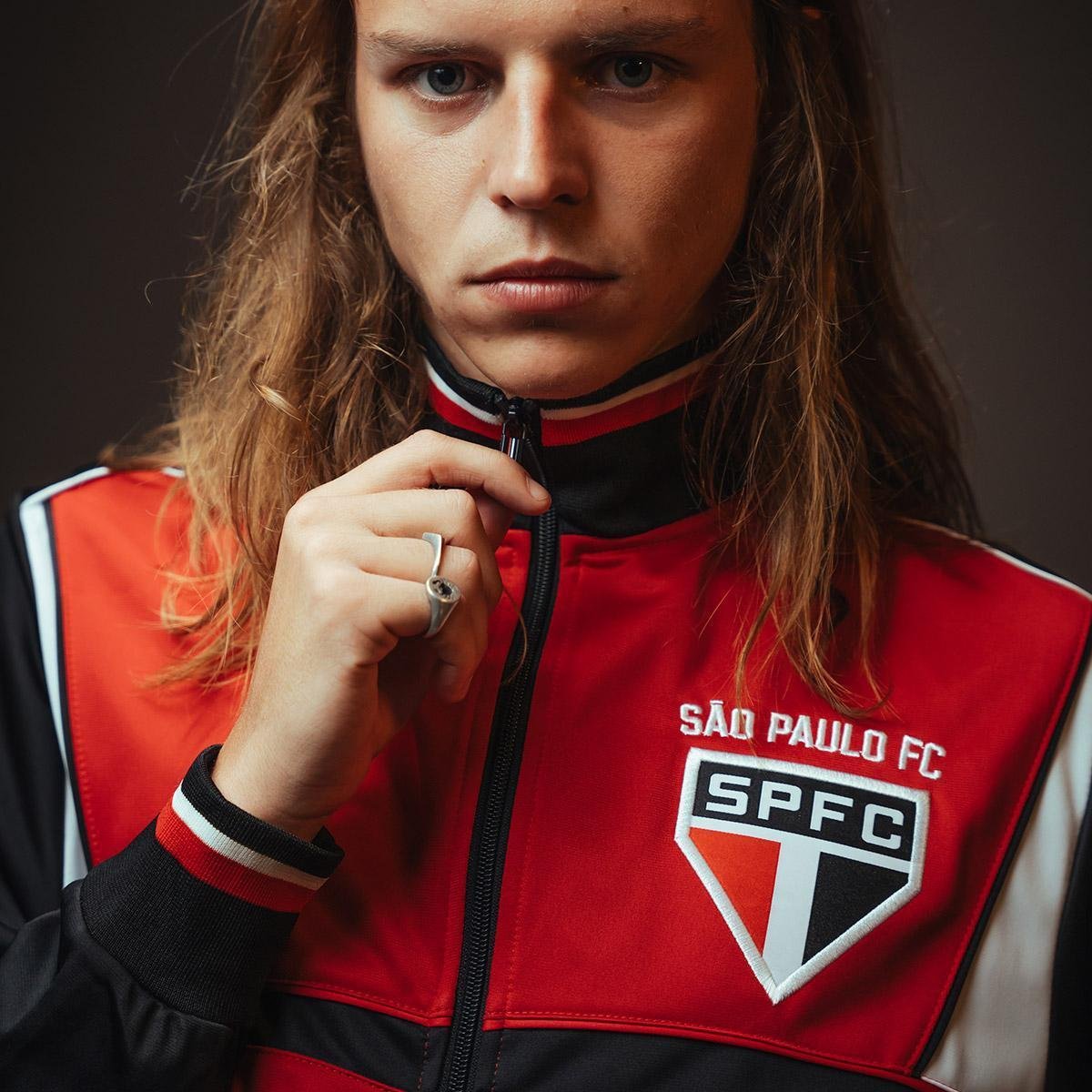 Agasalho São Paulo Retrô 1992 Conjunto Jaqueta e Calça Masculina Menor preço em Agasalho São Paulo Retrô 1992 Conjunto Jaqueta e Calça Masculina