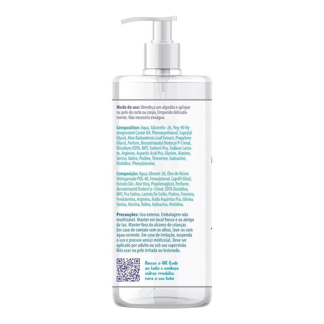 Água de Limpeza para Bebês 500ml Procter Baby