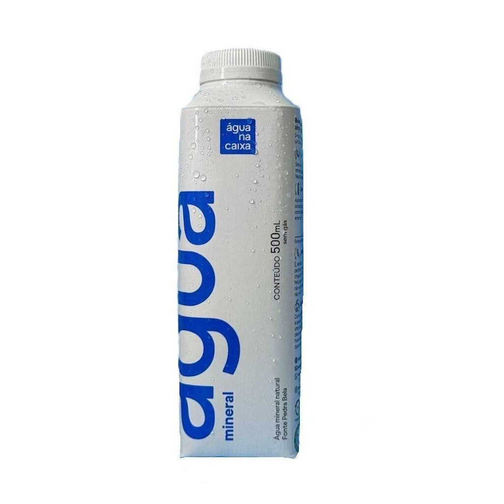 Água na Caixa 500ml Pack com 12 unidades