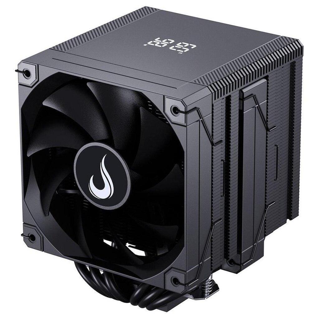 Air Cooler Gamer Rise Mode Temp 6 Pro Black, AMD e Intel, 120mm-RM-ACT6P-B