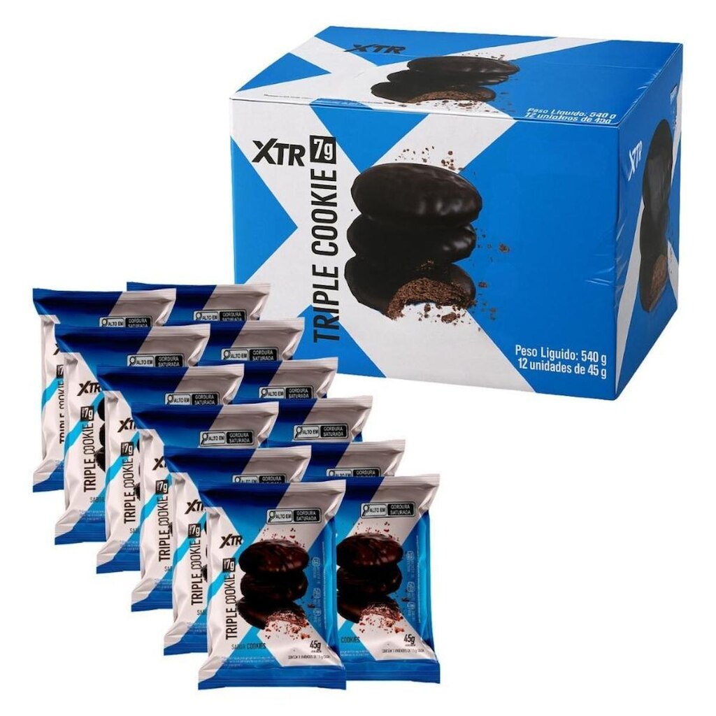 Alafajor Protein Triple Cookie Xtr 12x45g Zero Lactose