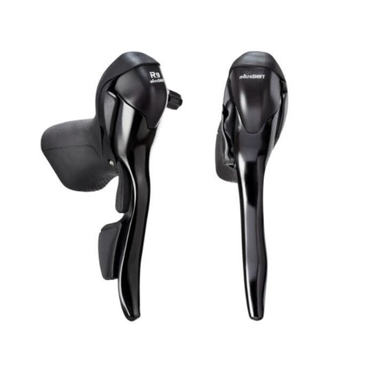 Alavanca STI Trocador Speed Gravel Microshift R490 1X9V - Preto Menor preço em Alavanca STI Trocador Speed Gravel Microshift R490 1X9V - Preto