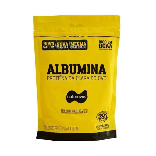 Albumina Chocolate 500g Naturovos -