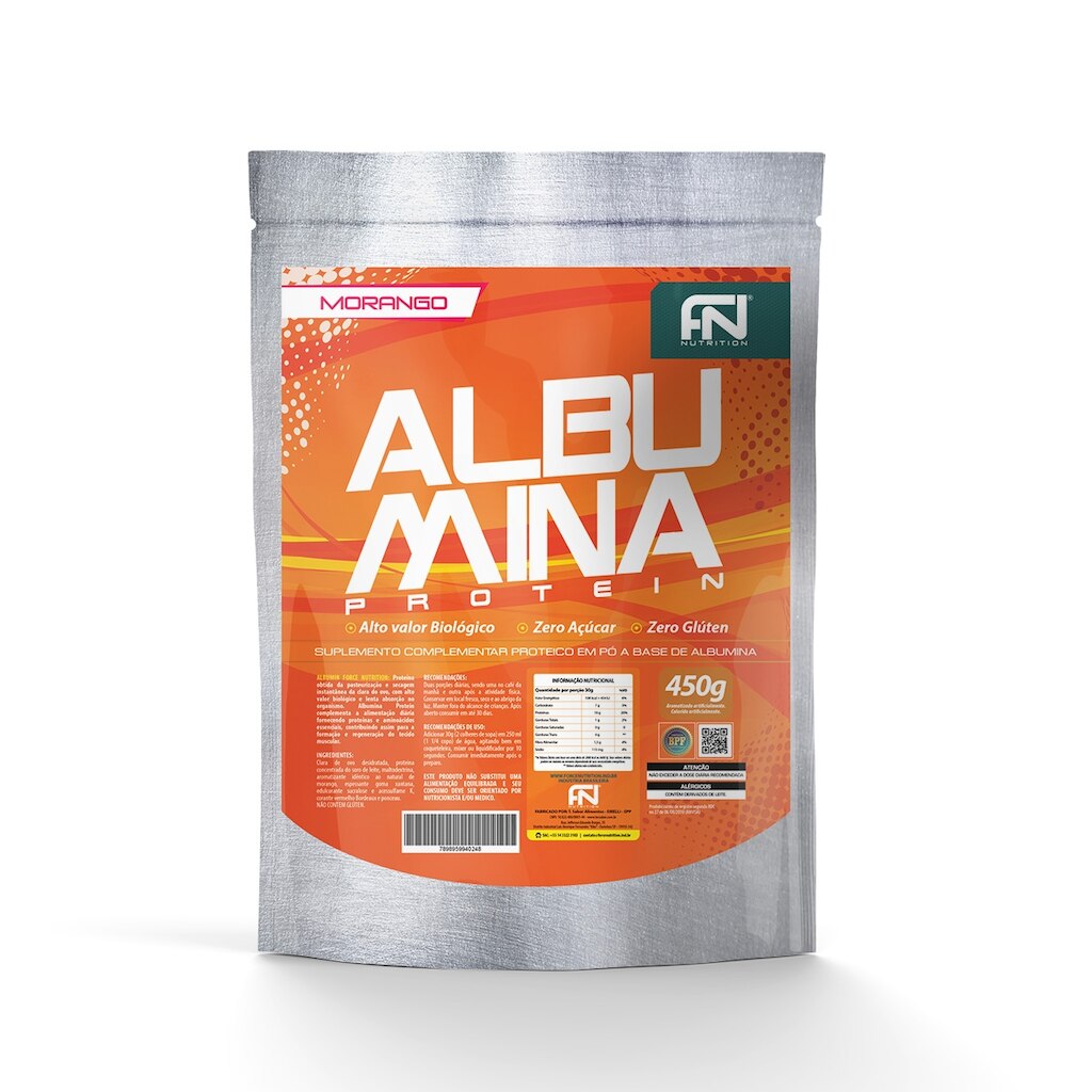 ALBUMINA PROTEIN FORCE NUTRITION 450 GRAMAS