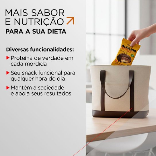 Alfajor Proteíco Avelã Sem Adição De Açúcar Topway Caixa 10U