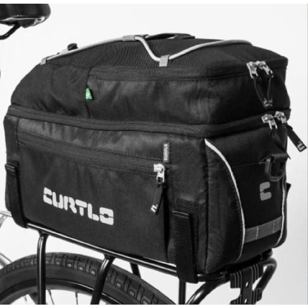 Alforje Rack Pack Bike + Bolsa Mão E Alça Lateral - Curtlo