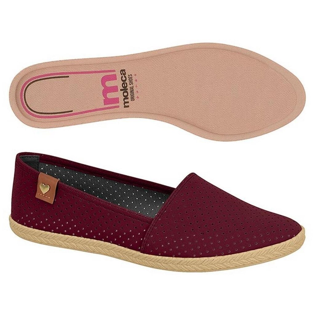 Alpargata Feminina Moleca 5287.210 Nobuck