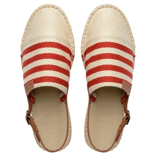 Alpargata Havaianas Mule Strap - Vermelho Menor preço em Alpargata Havaianas Mule Strap - Vermelho