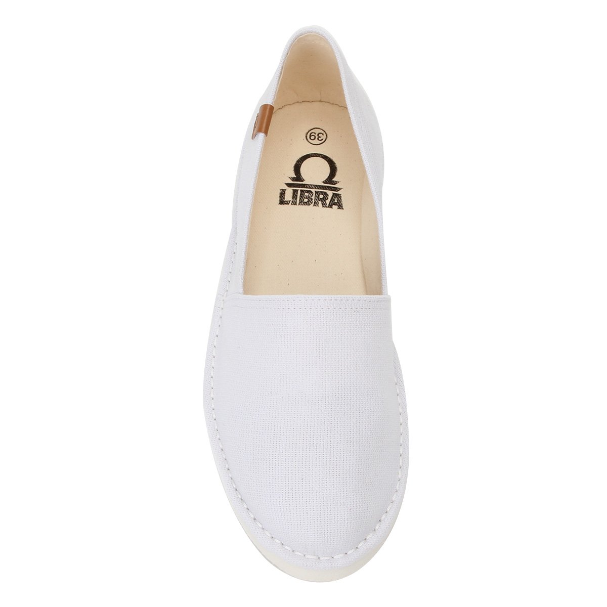 Alpargata Libra Lisa Masculina Branco Netshoes
