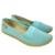 Alpargata Moleca Elástico Lona Sider - Azul Claro - 39 - Azul Claro