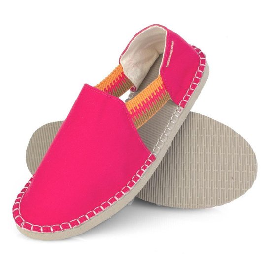 Alpargatas Havaianas Espadrille Elástico Fresh Linda Rosa Netshoes