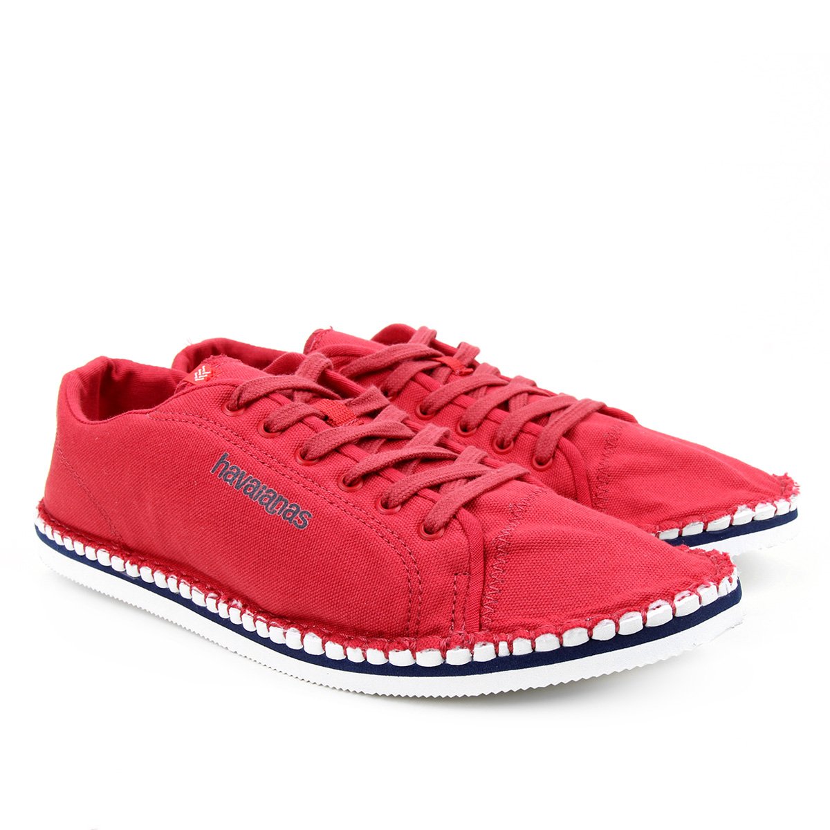 Alpargatas Havaianas Sneaker Layers Iii Vermelho+Azul Netshoes