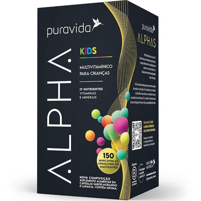 Alpha Kids Multivitaminico 150Caps - PuraVida