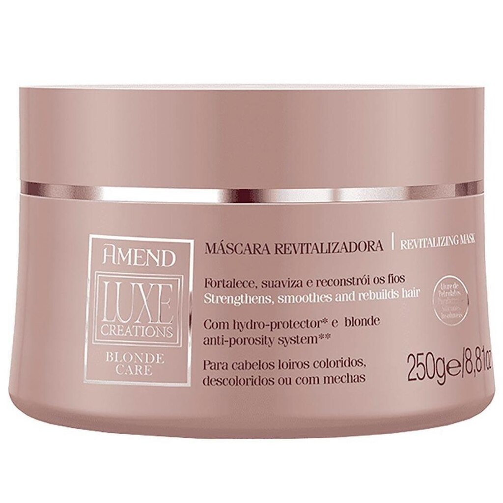 Amend Luxe Creations Blonde Care Máscara 250g