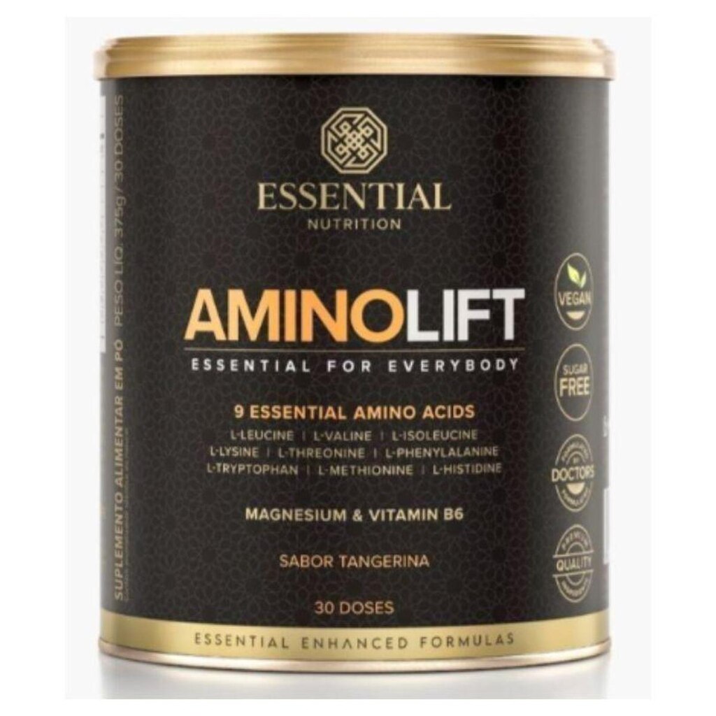 Aminolift Tangerina - (375g / 30 Doses) - Essential Nutrition