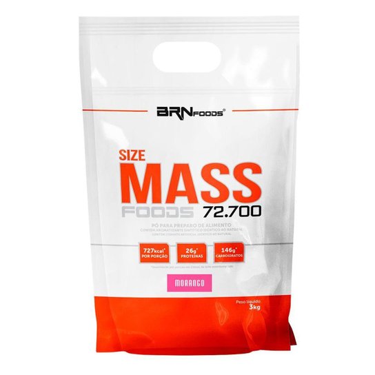 Anabolic Mass 72.700 Hipercalórico Ganho de Peso 3kg BRN Foods Menor preço em Anabolic Mass 72.700 Hipercalórico Ganho de Peso 3kg BRN Foods