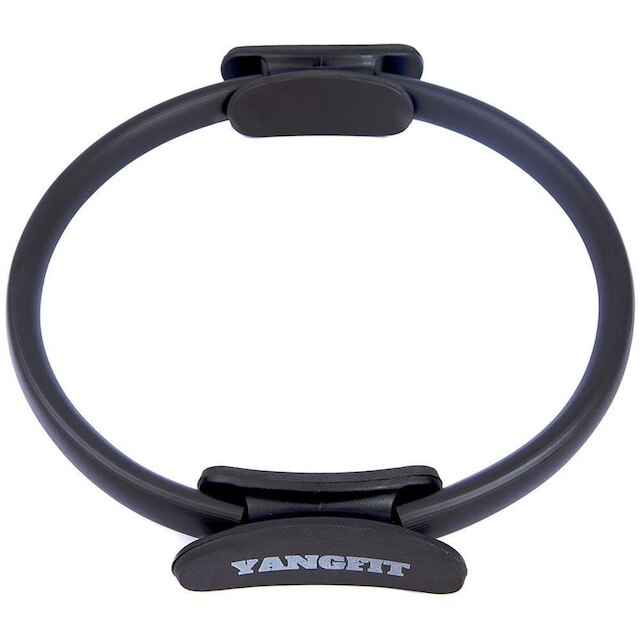 Anel de Pilates Tonificador Flexível Yangfit - Preto Menor preço em Anel de Pilates Tonificador Flexível Yangfit - Preto