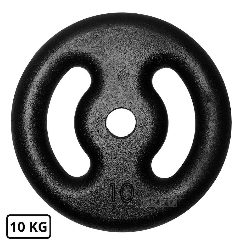 Anilha De Ferro Fundido Pintada - 10 Kg