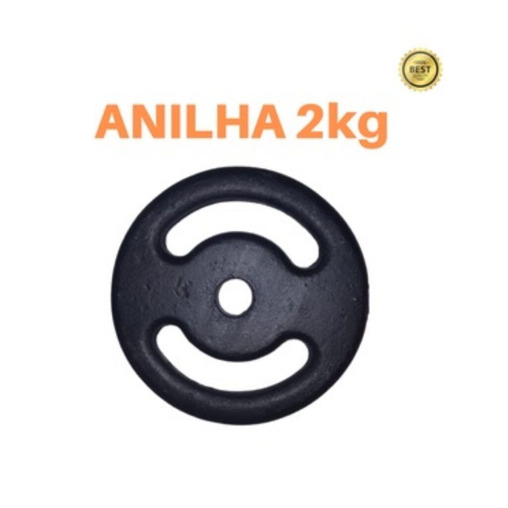 Anilha Ferro 02kg