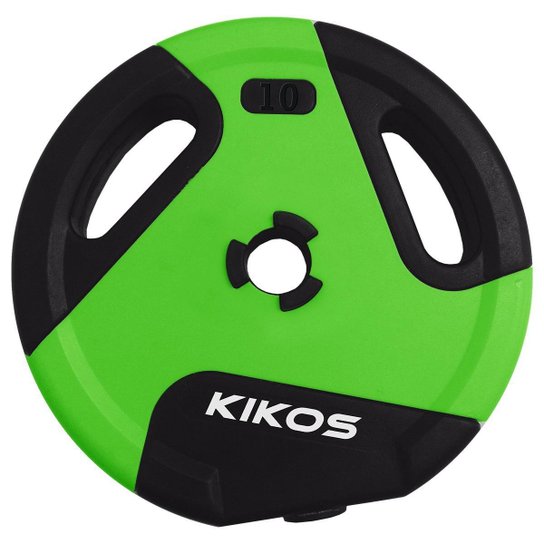 Anilha Kikos Style Cement PS - 10 Kg - Cinza e Azul Menor preço em Anilha Kikos Style Cement PS - 10 Kg - Cinza e Azul