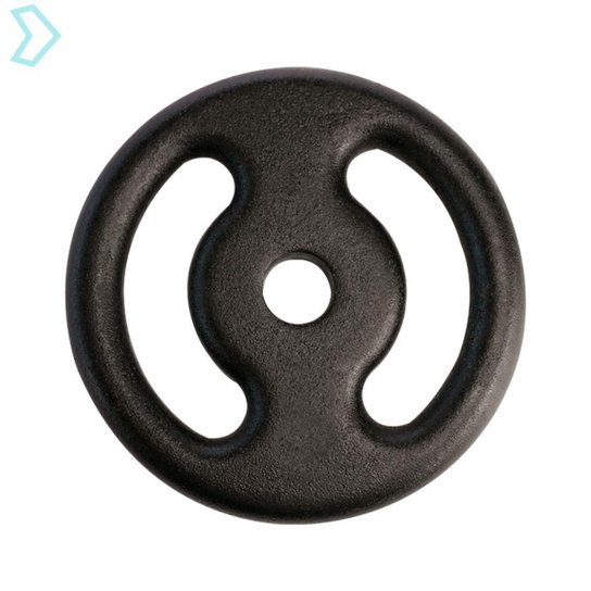 Anilha Vazada Ferro Fundido Emborrachada Academia Peso Musculação Academia Para Exercício Musculares - Preto Menor preço em Anilha Vazada Ferro Fundido Emborrachada Academia Peso Musculação Academia Para Exercício Musculares - Preto