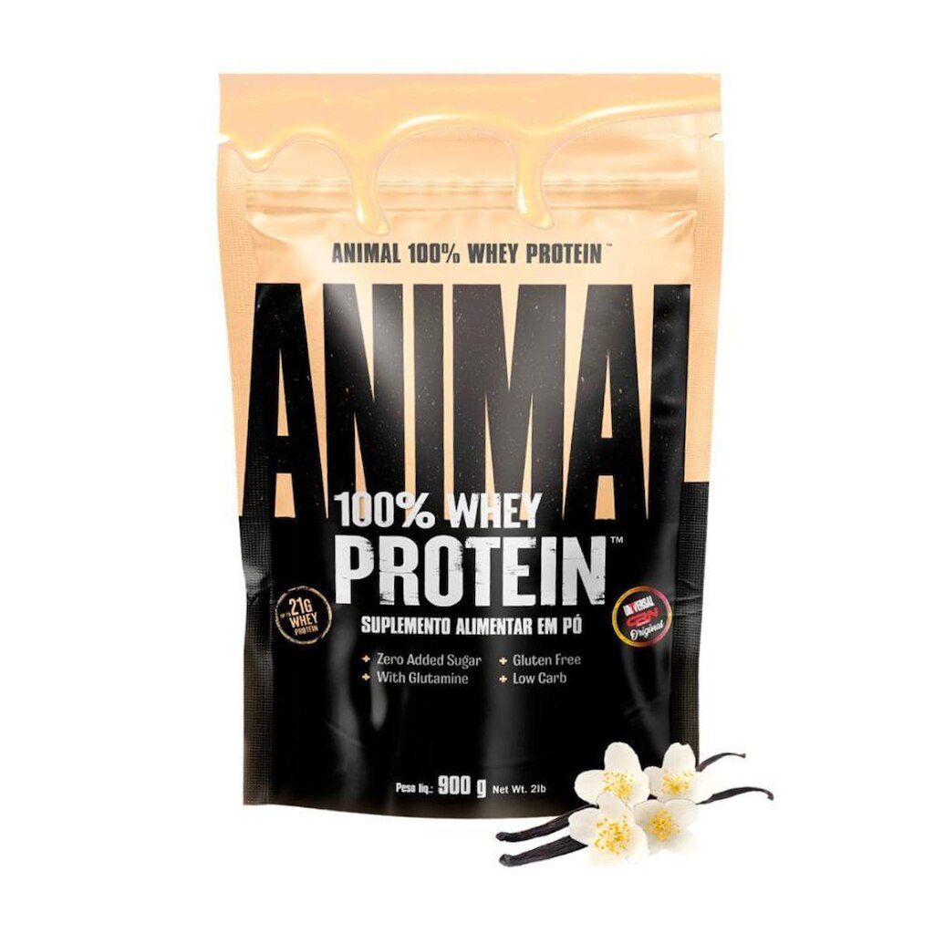 Animal 100% Whey Protein Refil 900g Universal