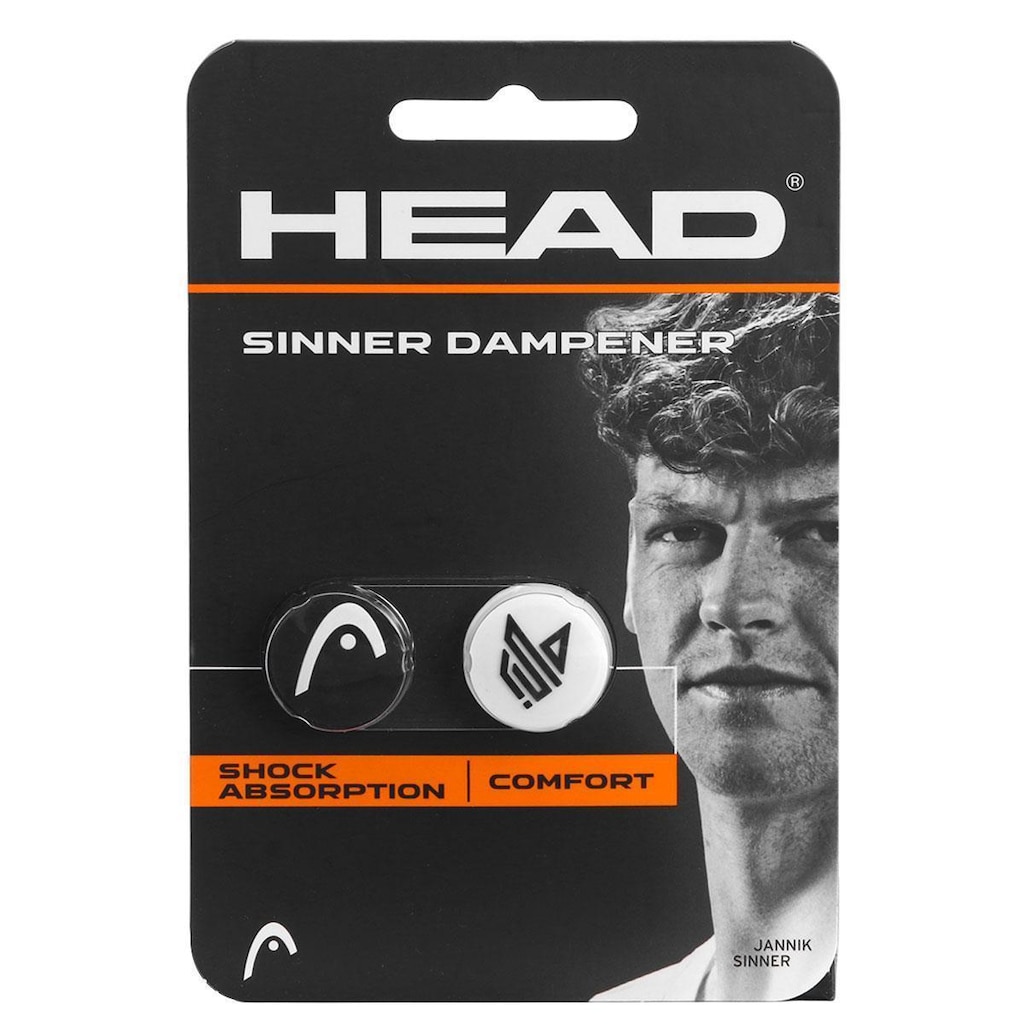 Antivibrador Head Sinner Dampener Preto e Branco
