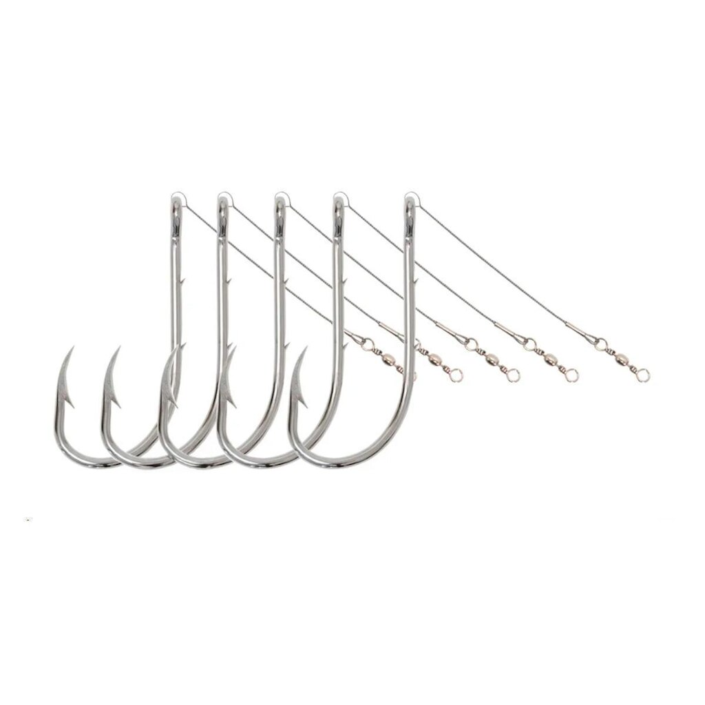 Anzol 4330 10/0 Flex 20cm C/G 5PCS - Aprazível