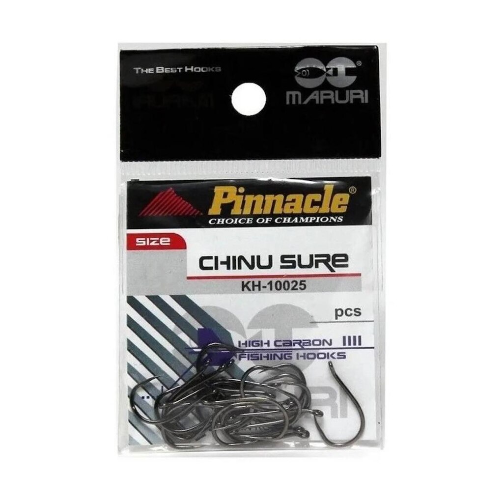 Anzol Chinu Sure com 20 - Pinnacle N. 2
